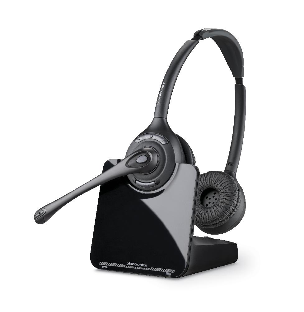 Plantronics PL-CS520-A Беспроводная (DECT) система купить дешево. Цена,  отзывы, технические характеристики, описание, доставка, фото, инструкция