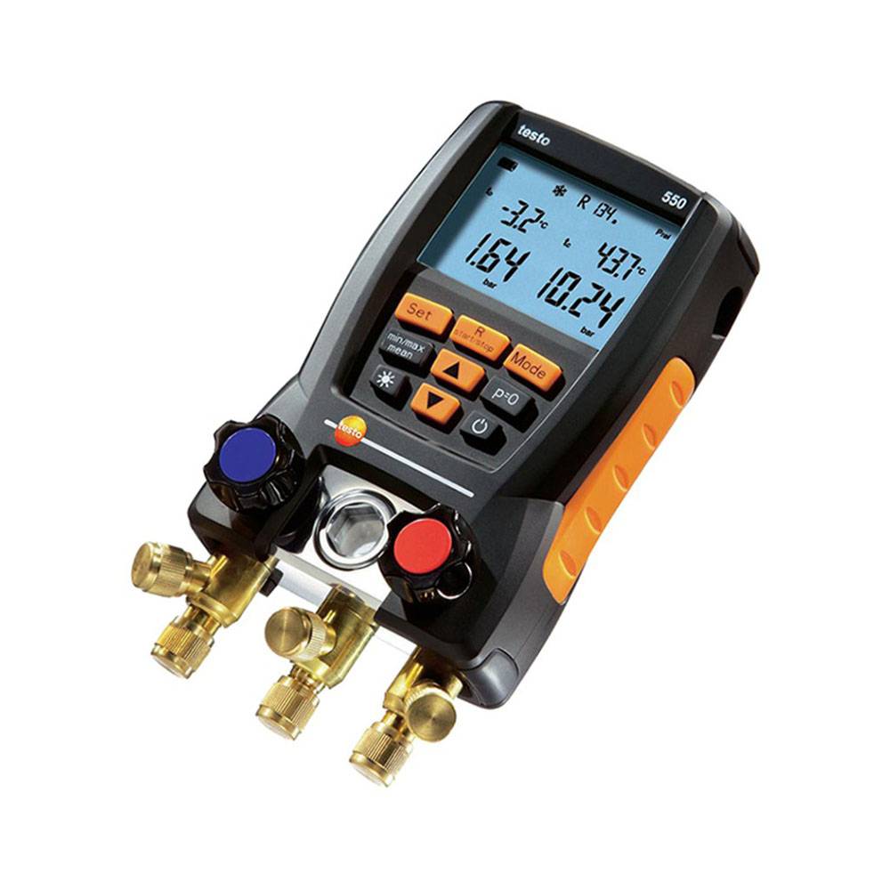 Testo 550s. Testo 550s комплект 2. Манометрическая станция testo. Измерительный блок testo 550. Манометрический коллектор тесто.