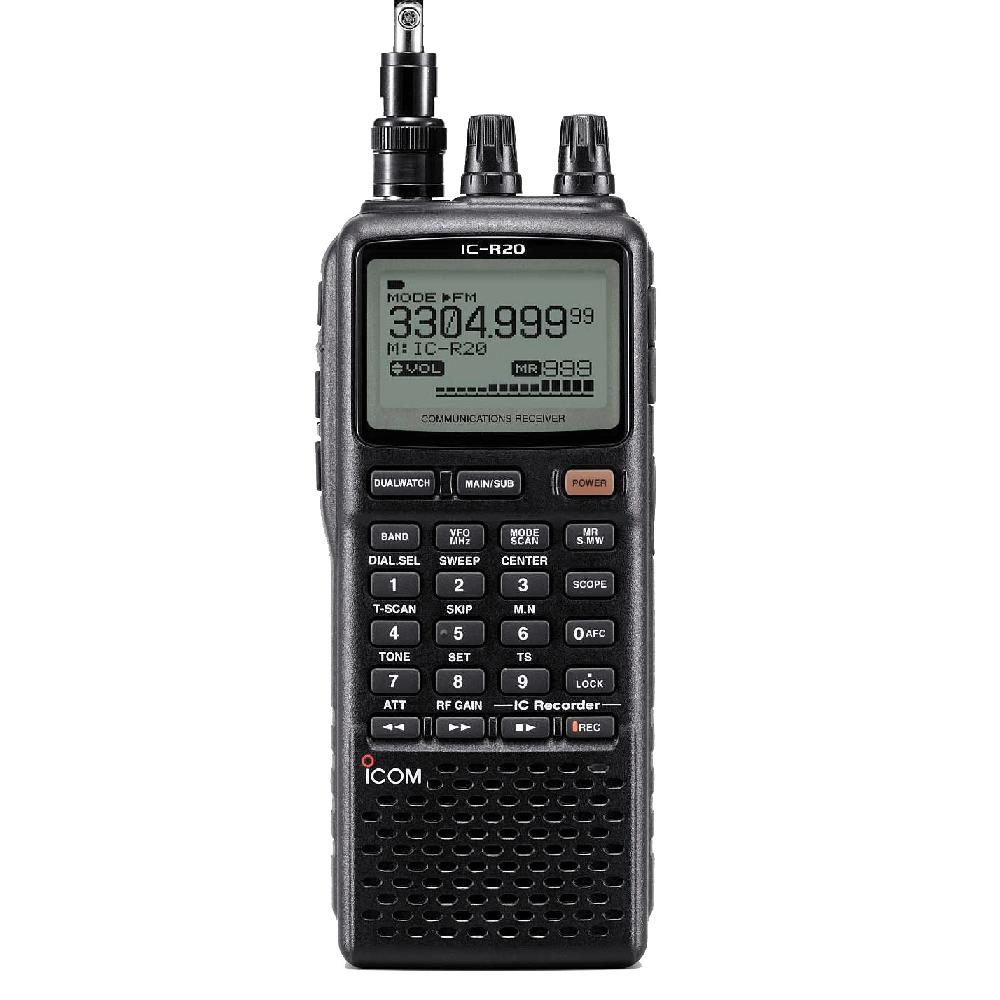 Сканирующий приемник Icom IC-R20 купить дешево. Цена, отзывы, технические  характеристики, описание, доставка, фото, инструкция